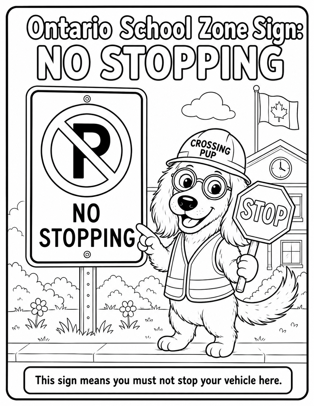 Toby colouring page 24